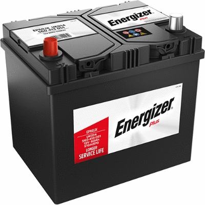 Стартерная аккумуляторная батарея ENERGIZER EP60JX Energizer Plus