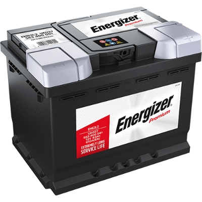 Стартерная аккумуляторная батарея ENERGIZER EM63-L2 Energizer Premium