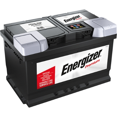 Стартерная аккумуляторная батарея ENERGIZER EM72-LB3 Energizer Premium