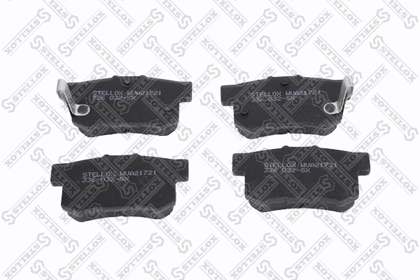 Тормозные колодки STELLOX 336 032-SX