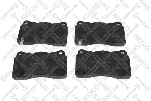 Тормозные колодки STELLOX 677 032B-SX