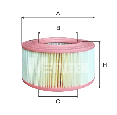 Воздушный фильтр MFILTER A 1062