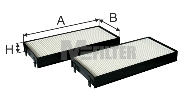 Фильтр салона MFILTER K 9011-2