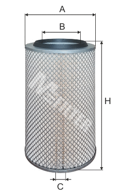 Воздушный фильтр MFILTER A 844