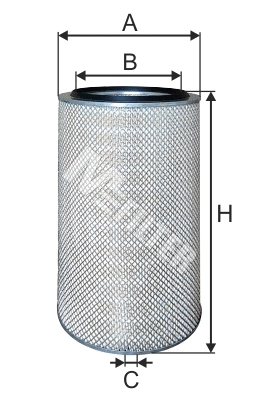 Воздушный фильтр MFILTER A 521