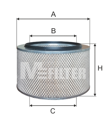 Воздушный фильтр MFILTER A 259