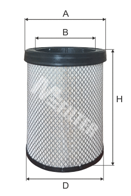 Воздушный фильтр MFILTER A 855/1