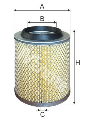 Воздушный фильтр MFILTER A 140