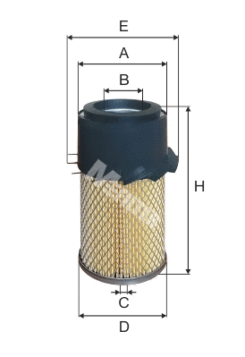 Воздушный фильтр MFILTER A 1008