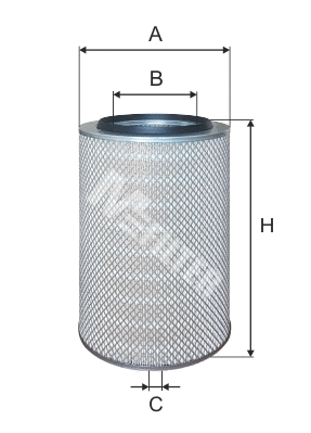 Воздушный фильтр MFILTER A 154/1