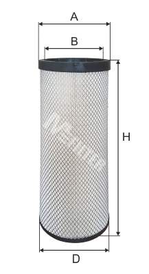 Воздушный фильтр MFILTER A 832/1