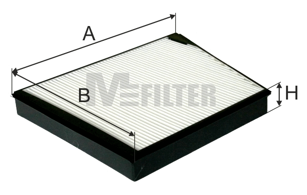 Фильтр салона MFILTER K 9027