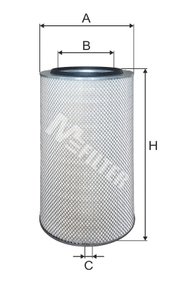 Воздушный фильтр MFILTER A 598