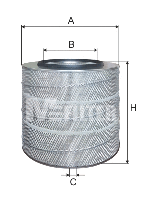 Воздушный фильтр MFILTER A 871