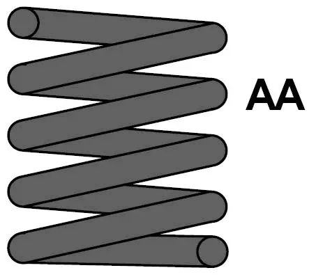 Пружина підвіски MAXTRAC MC7608