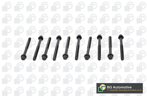 Комплект болтов головки блока цилиндров (ГБЦ) BGA BK1318