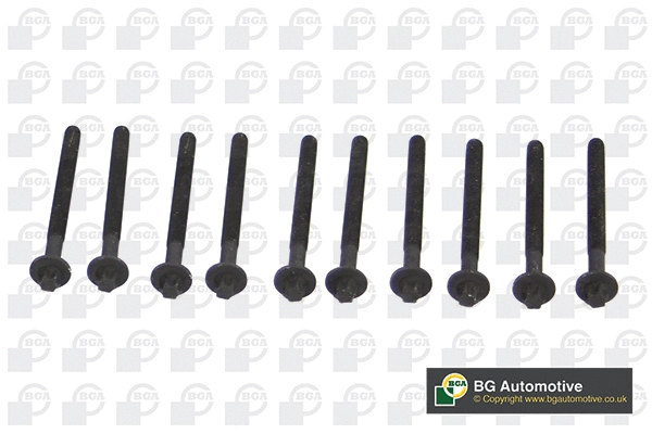 Комплект болтов головки блока цилиндров (ГБЦ) BGA BK3381