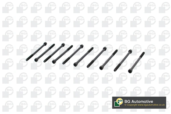 Комплект болтов головки блока цилиндров (ГБЦ) BGA BK2362