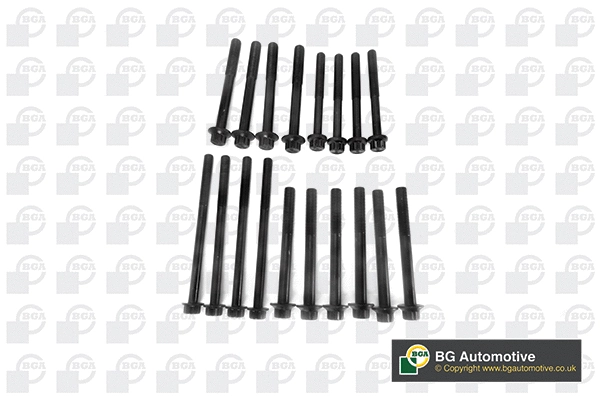 Комплект болтов головки блока цилиндров (ГБЦ) BGA BK2319