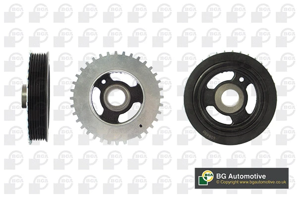 Шків коленвалу BGA DP1237