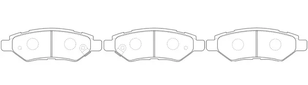 Тормозные колодки FIT FP1337