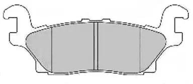 Тормозные колодки FIT FP1120