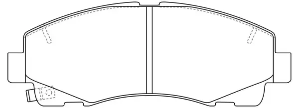 Тормозные колодки FIT FP1102