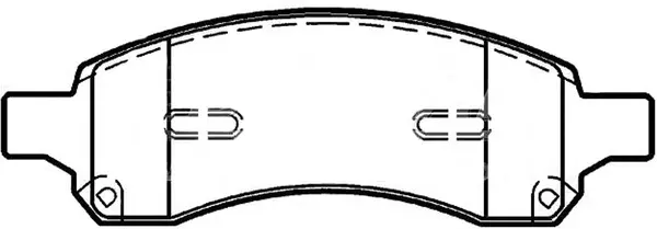 Тормозные колодки FIT FP1169