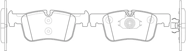 Гальмівні колодки FIT FP2259