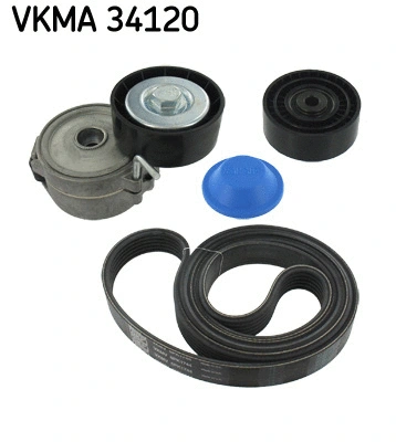 Комплект поликлинового ремня SKF VKMA 34120