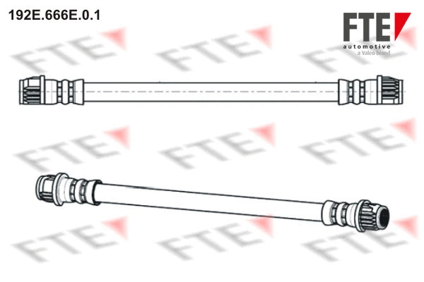Тормозной шланг FTE 192E.666E.0.1