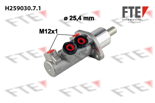 Главный тормозной цилиндр FTE H259030.7.1