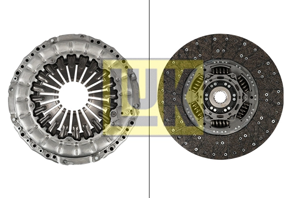 Комплект сцепления LuK 640 3080 09 LuK RepSet SmarTAC
