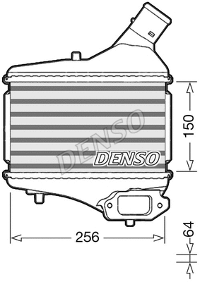 Интеркулер DENSO DIT40010