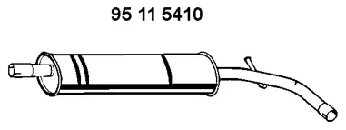 Резонатор EBERSPÄCHER 95 11 5410