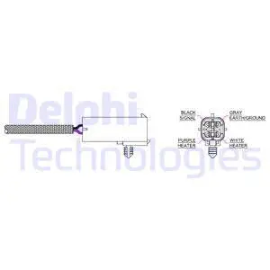 Лямбда-зонд DELPHI ES20016-12B1