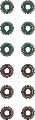 Комплект сальников клапанов REINZ 12-53507-01