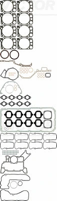 Комплект прокладок двигателя REINZ 01-34190-03
